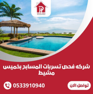 شركه فحص تسربات المسابح بخميس مشيط