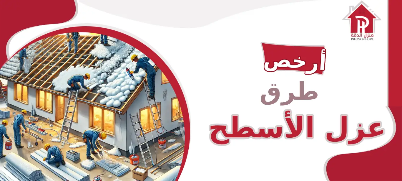 أرخص طرق عزل الأسطح
