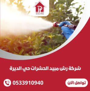 شركة رش مبيد الحشرات حي الديرة